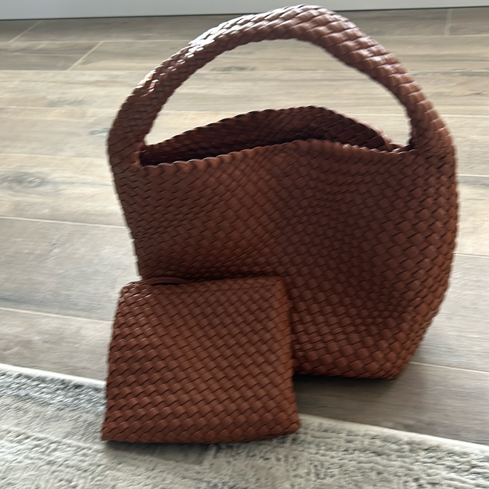 Rachel Zoe Bucket Tote with matching wristlet
